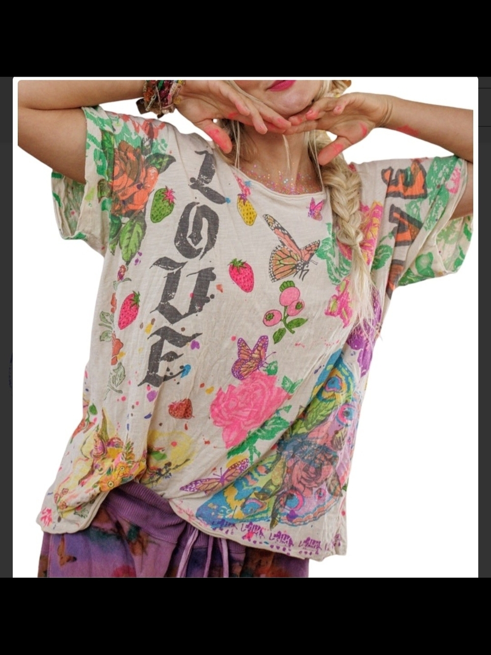 Magnolia Pearl Love Paradise Tee OS